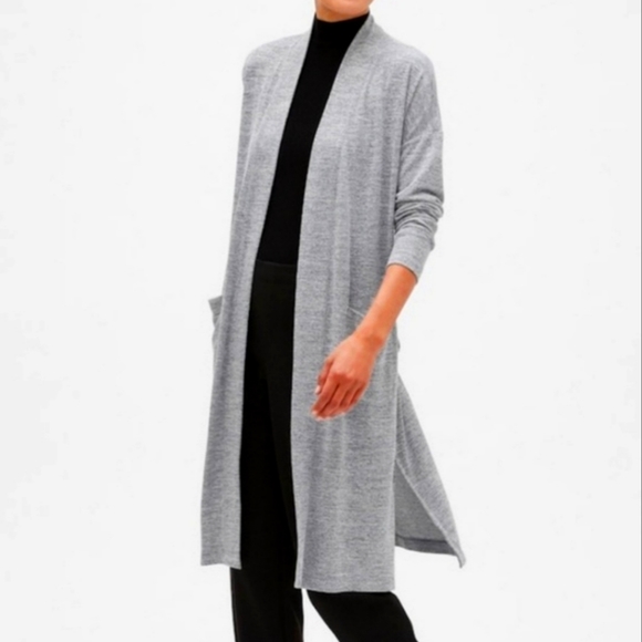 Banana Republic Soft Knit Open Cardigan with tie - Picture 1 of 8